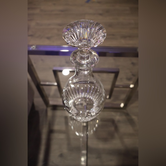 BACCARAT FRANCE 'MASSENA' Crystal Decanter Handcrafted, 11.25" Tall & 30 Ounces - Picture 11 of 14